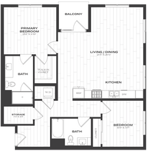2 Bed/2 Bath-B4d 2236 floor plan